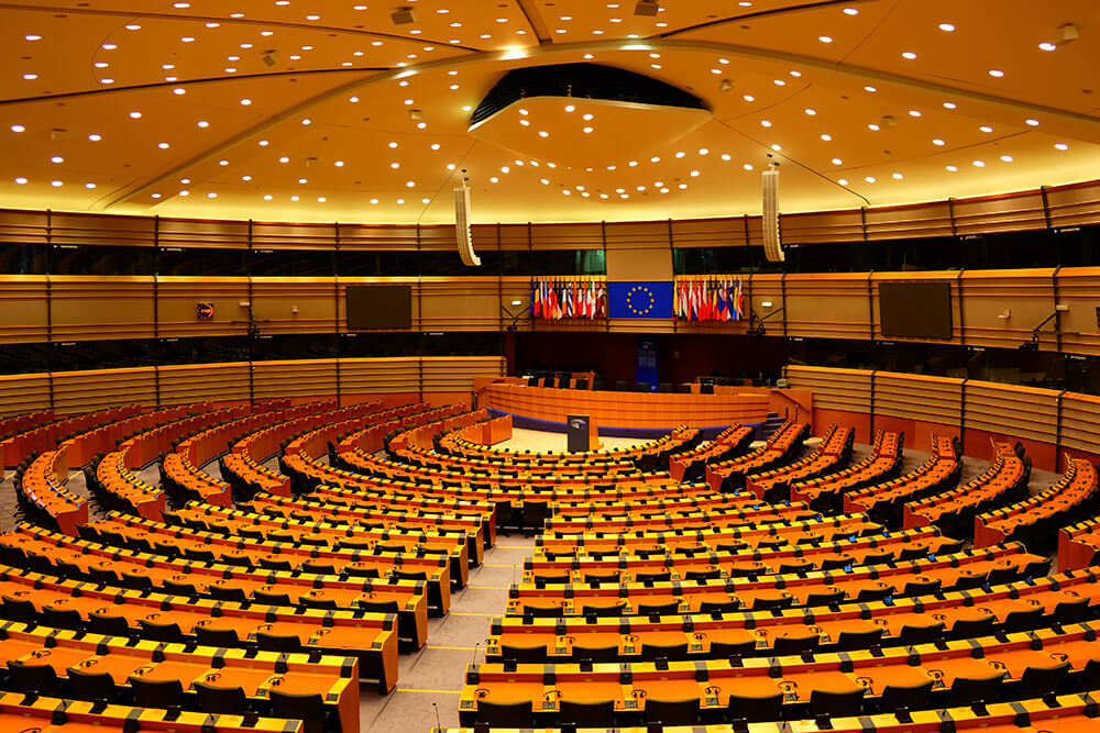 You can take a self-guided tour of the European Parliament