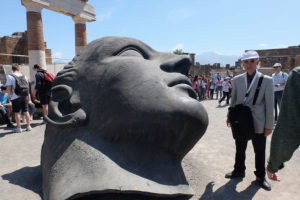 Our (official) guide at Pompeii was excellent value at 15 euro for a 2 hour small group tour.