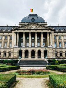 The Royal Palace in Brussels