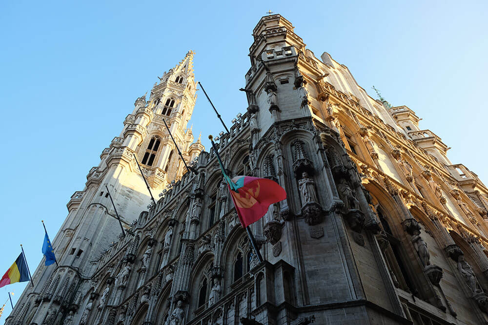 Brussels' Town Hall, in the Grand Place