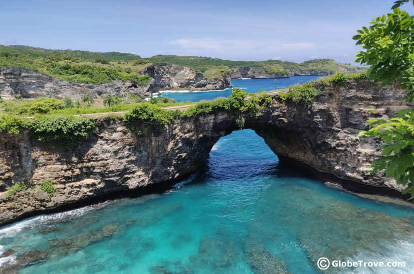 Penny and her husband Shawn spent his 30th birthday on Nusa Penida in Indonesia