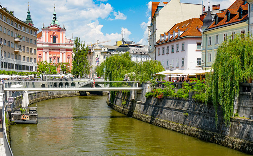 Ljubljana is a beautiful and compact city, ideal for a relaxing birthday city break 