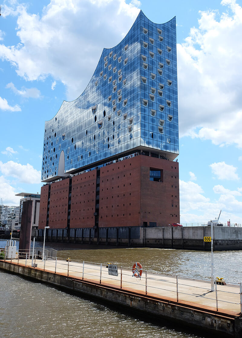The Westin Hamburg is on the upper floors of the iconic Elbphilharmonie building in Hafencity