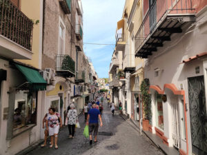 Shopping on Corso Vittoria Colonna in Ischia Porto