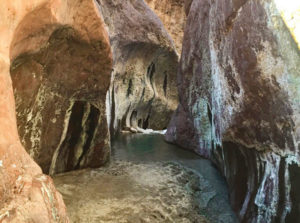 The Arizona Hot Springs are near Hoover Dam