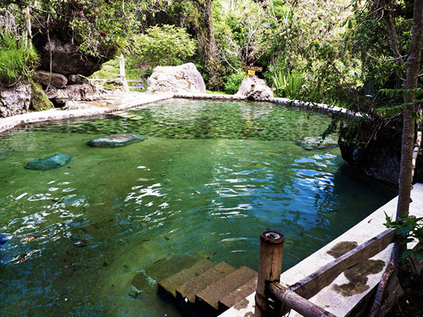 The Salinas hot springs in Coconuco, Colombia
