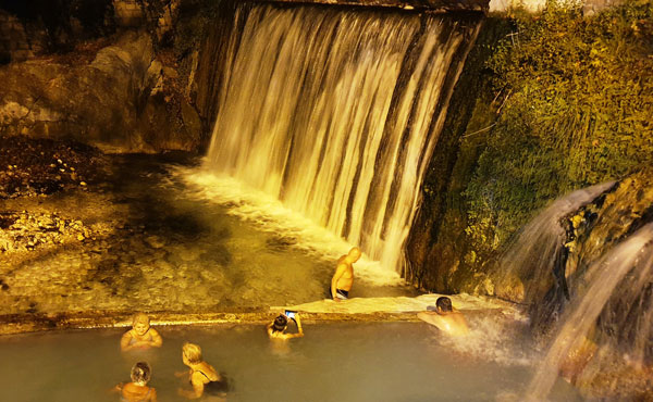 The Pozar thermal baths, near Thessaloniki, Greece