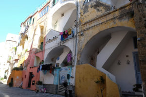 The traditional houses in Casale Vascello are around 500 years old and still inhabited.