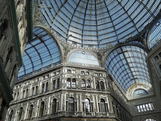 Galleria Umberto I, Naples. Image by Olga Kropman on Pixabay.