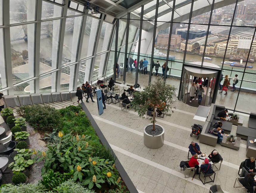 The Sky Garden in London