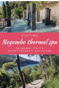 Visiting Negombo thermal spa