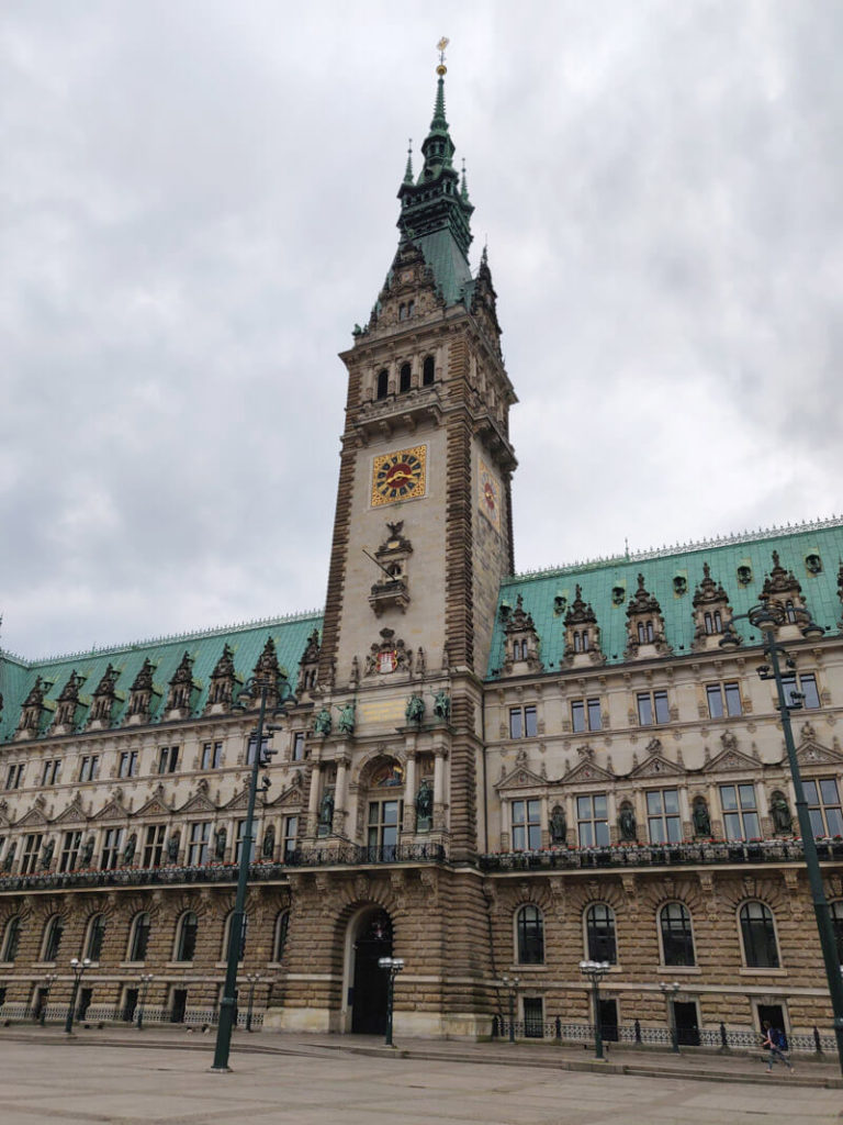 Hamburg's Rathaus (city hall)