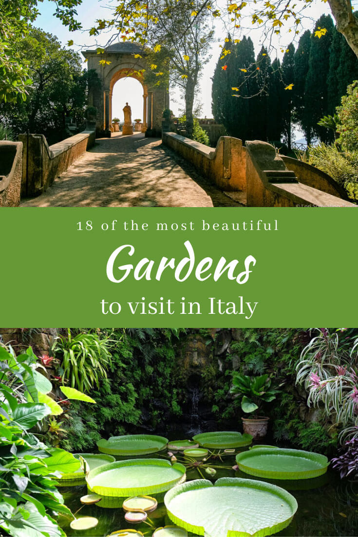 garden tours italy