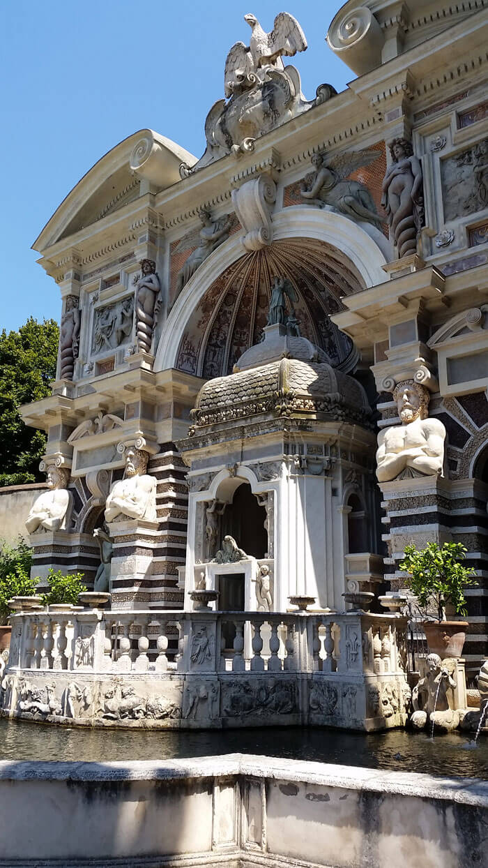 The Villa d'Este gardens are better known as the Tivoli gardens