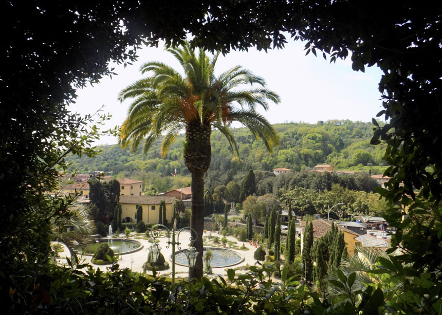 The Villa and Gardens Garzoni, near Lucca