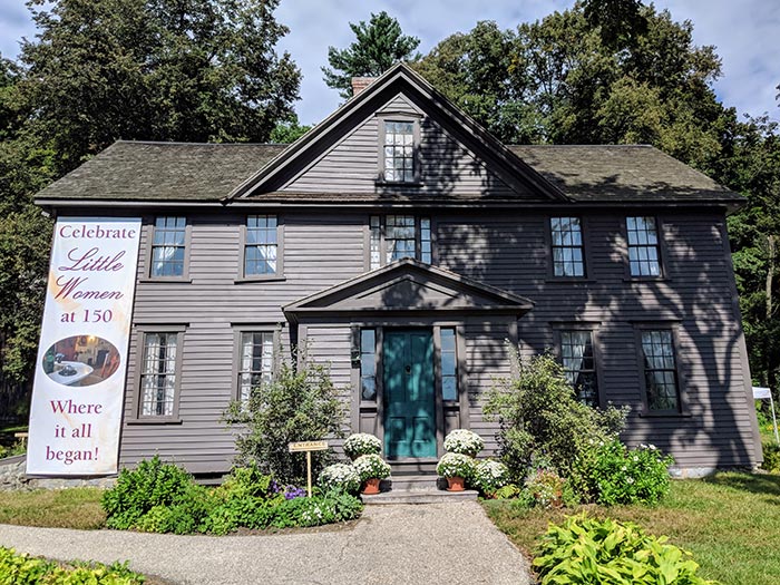 Louisa May Alcott wrote Little Women at her home Orchard House