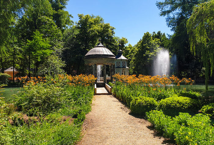 The historic Aranjuez gardens