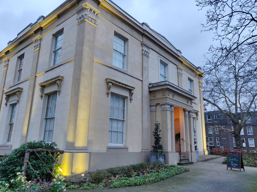 Elizabeth Gaskell's house at 84 Plymouth Grove, Manchester