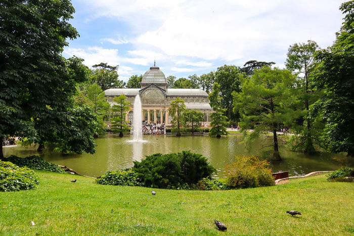 The Retiro park used to be part of the Spanish Royal Family's gardens