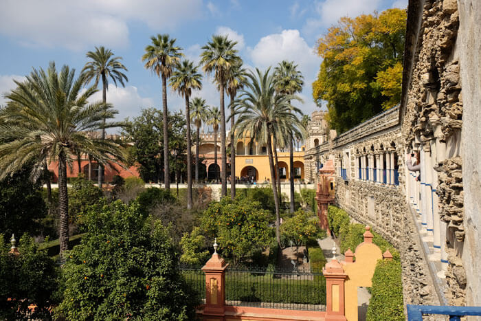 The Real Alcázar de Seville is one of the most beautiful gardens in Spain