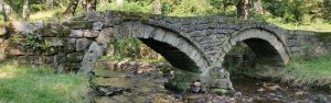 The Pack Horse bridge in Wycoller