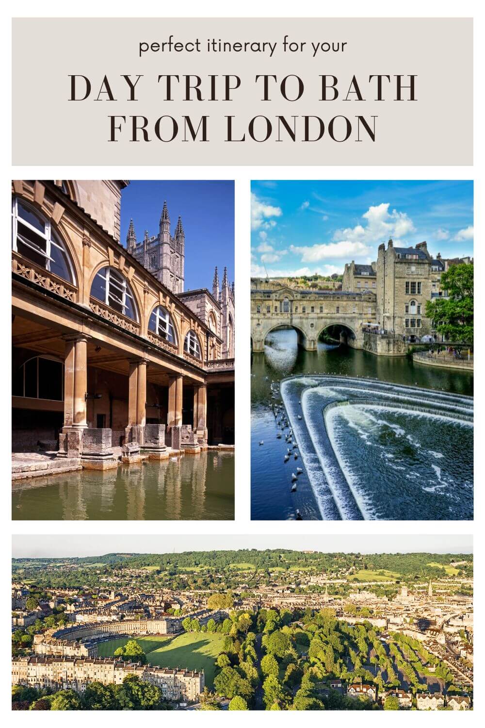 How to take the perfect day trip to Bath from London - Helen on her ...