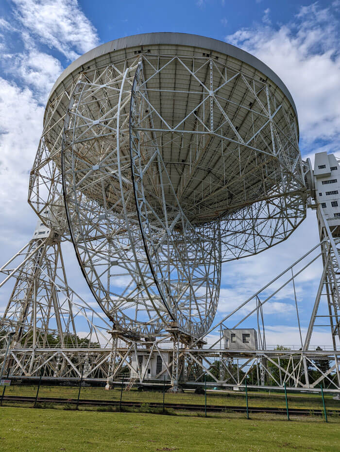 The amazing Lovell radio telescope at Jodrell Bank observatory