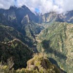 The view from the end of this easy levada walk