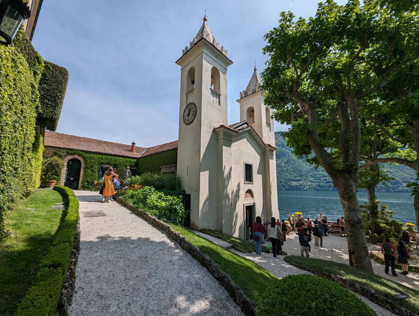 This part of the villa shows its history as a monastery