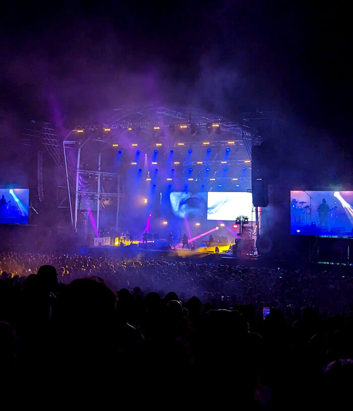 New Order on the Vodafone stage at Primavera Sound Porto