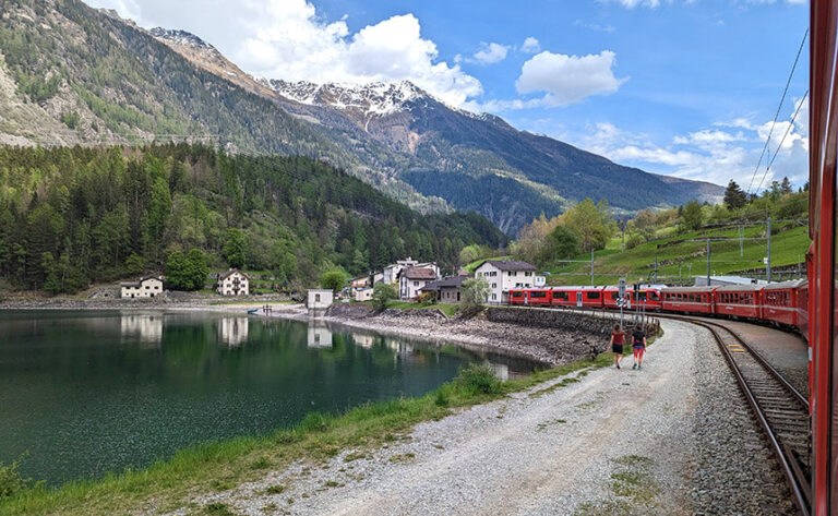 Where to stay for the Bernina Express