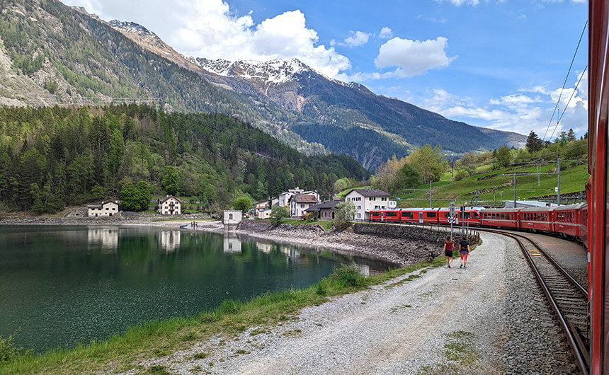 Where to stay for the Bernina Express