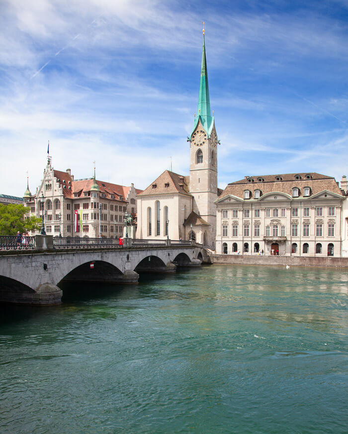 Zurich is just about close enough to Chur to make it a potential place to stay before a Bernina Express trip