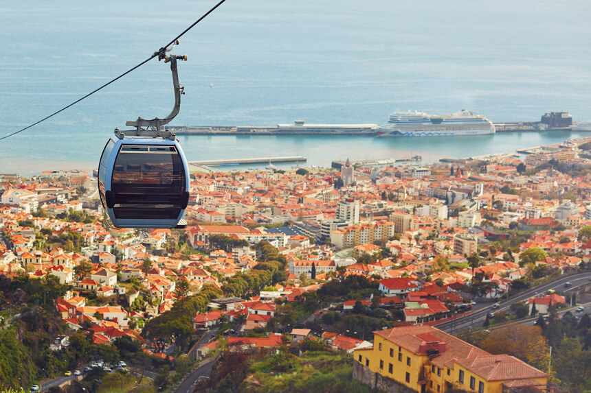 The Enotel Lido is very close to all the sights in Funchal - there's a bus stop 2 minutes' walk away that takes you into the city, or it's close enough to walk