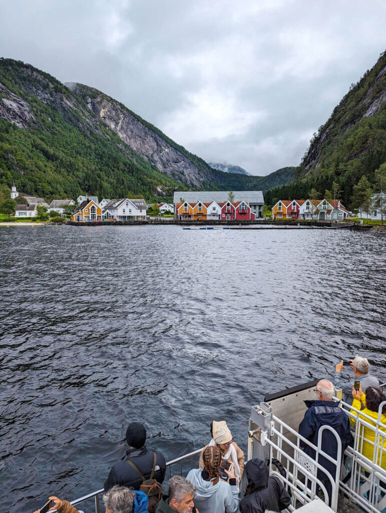 The remote, beautiful village of Mo sits at the head of the fjord