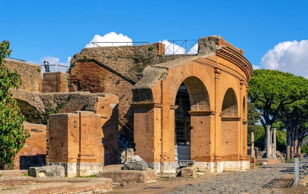 Ostia Antica is an archaeological park which holds the ruins of Rome's ancient port