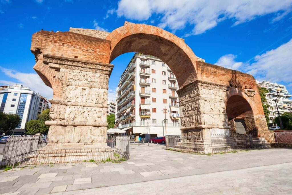 The Arch of Galerius in Thessaloniki