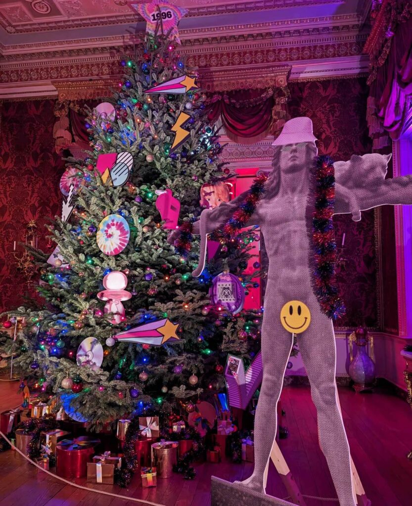 Harewood House's Great Time Travelling Christmas puts a quirky spin on the traditional stately home festive decorations