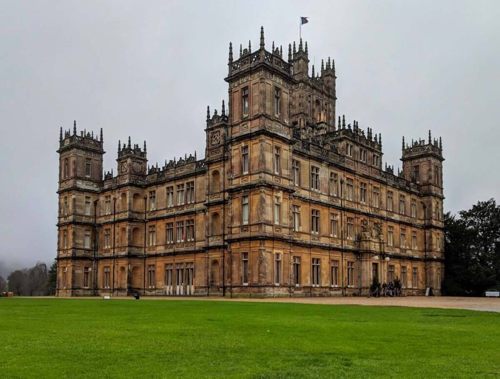 Highclere Castle's Christmas events are more exclusive than those of other stately homes. As it's still a home, no photography is allowed inside.