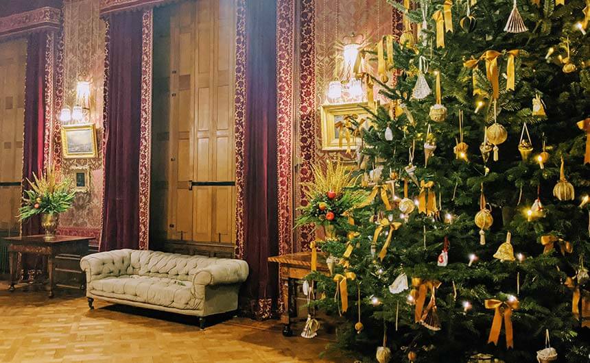 Festive stately homes to visit at Christmas