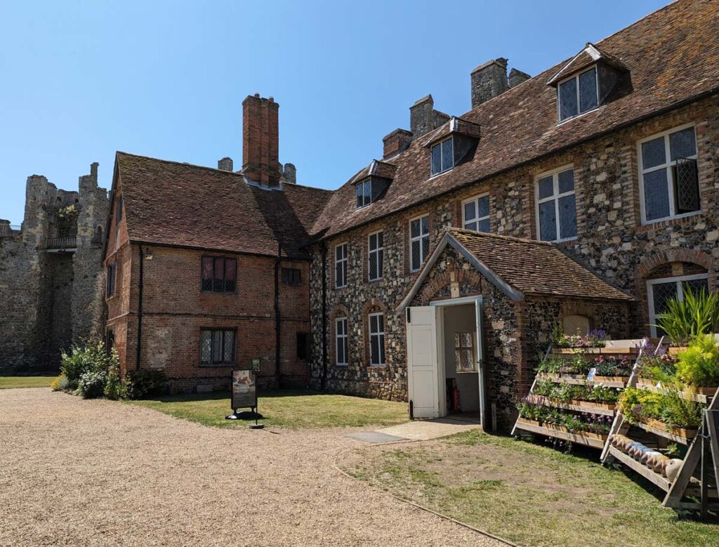 The workhouse was built on the site of the medieval great hall