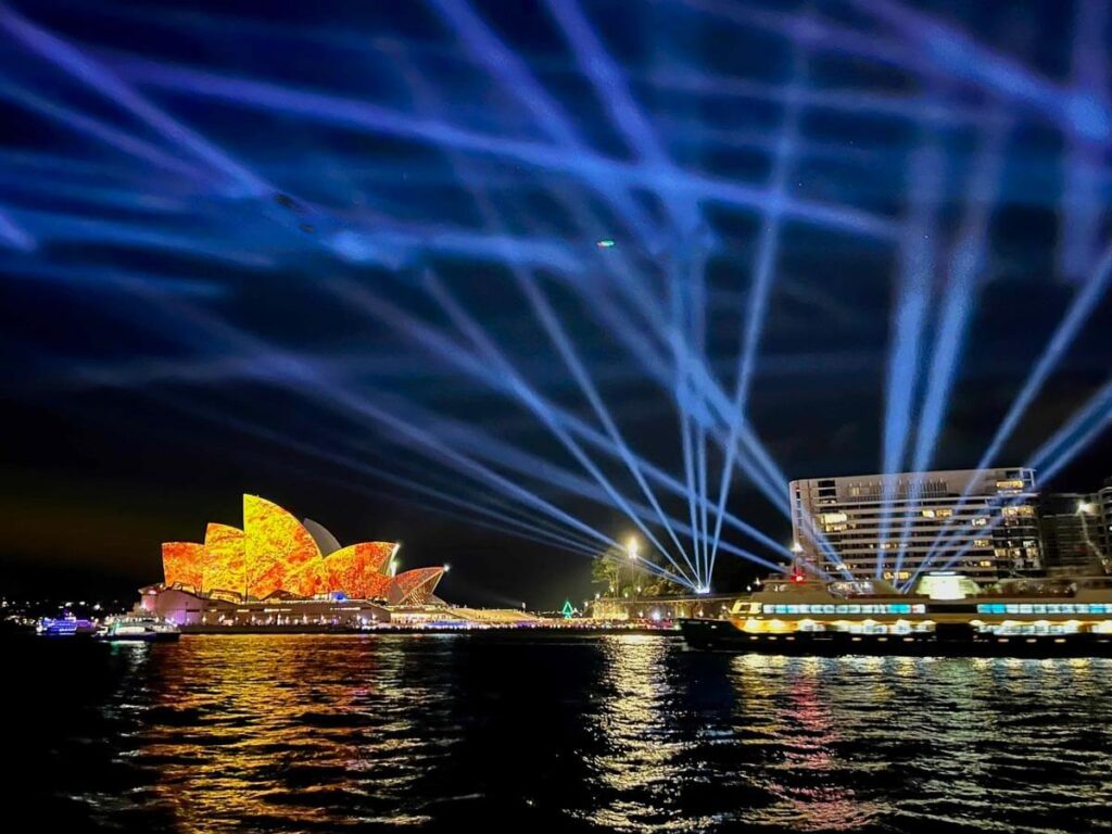 The Vivid Sydney light festival