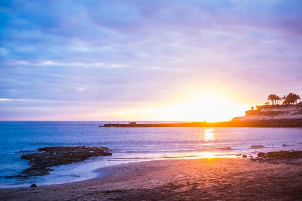 A beautiful sunset in Costa Adeje