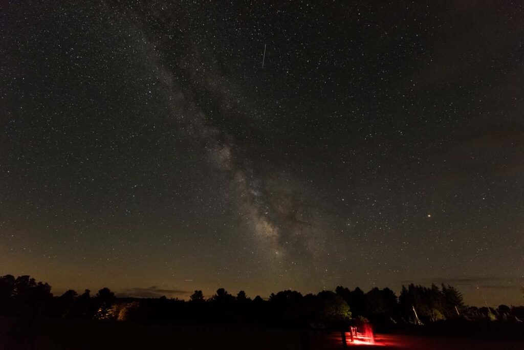The night sky at Cherry Springs State Park, Pennsylvania
