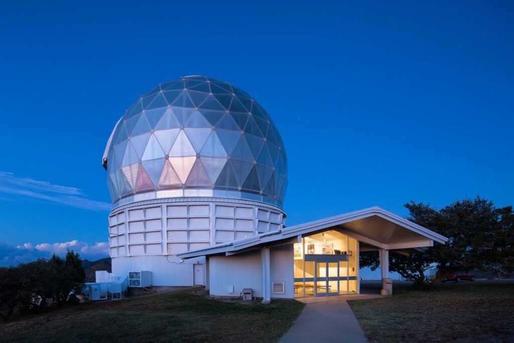 The dome of the Hobby-Eberly Telescope in Texas (Ethan Tweedie Photography)