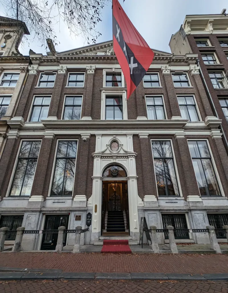 The Museum of the Canals (Grachtenmuseum) is in a beautiful old canal house.